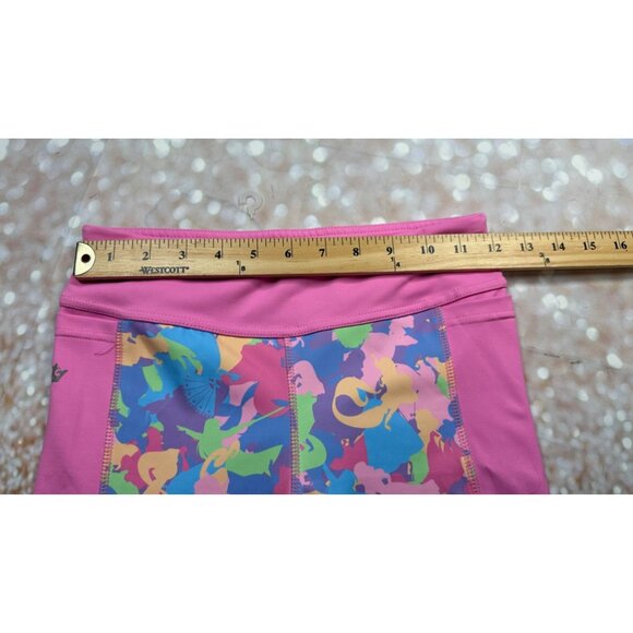 Disney x Black Milk Womens S Dream It Princess Athletic Capri Pants - Picture 9 of 10
